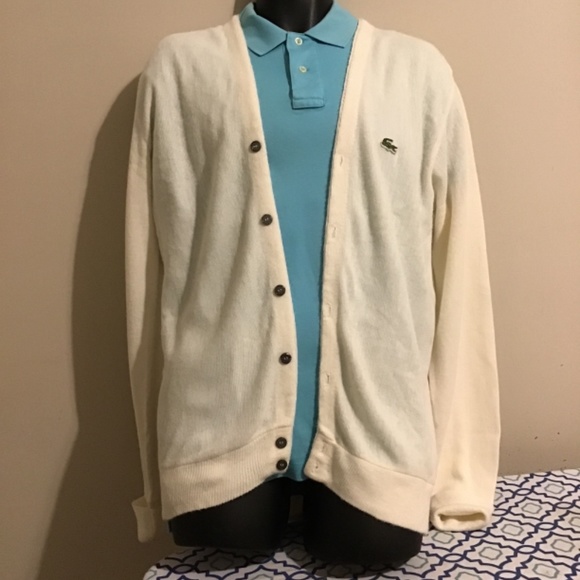 🔥SALE! vintage, IZOD, Lacoste, large, pearl buttons,new cond, see pics. Buy now - Picture 2 of 7
